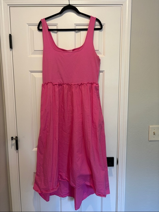 a new day Other - A New Day Bright Pink Sleeveless Summer Dress